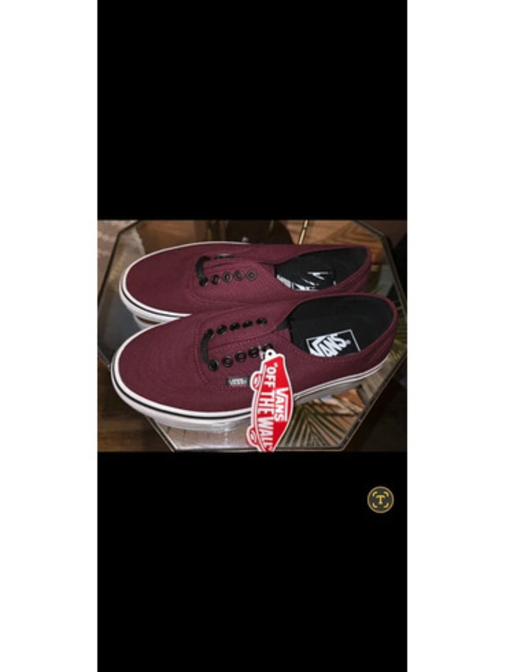 Vans - burgundy